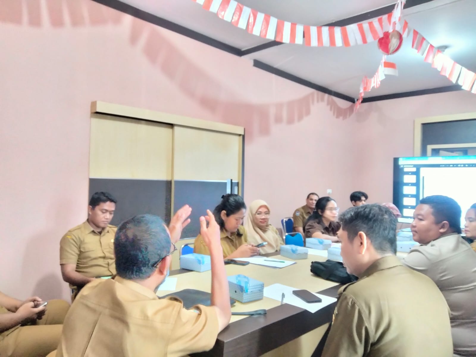 UPT RSUD Undata mengikuti kegiatan Pendampingan Pengelolaan Layanan Informasi Publik dan SP4N-LAPOR yang dilaksanakan DISKOMINFOSANTIK